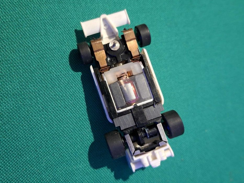 Carrinho Honda F1 de pista de automóveis, vintage