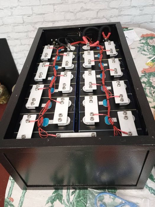 Eve 12квт 230ah 16s 200a lifepo4 акумулятор deye