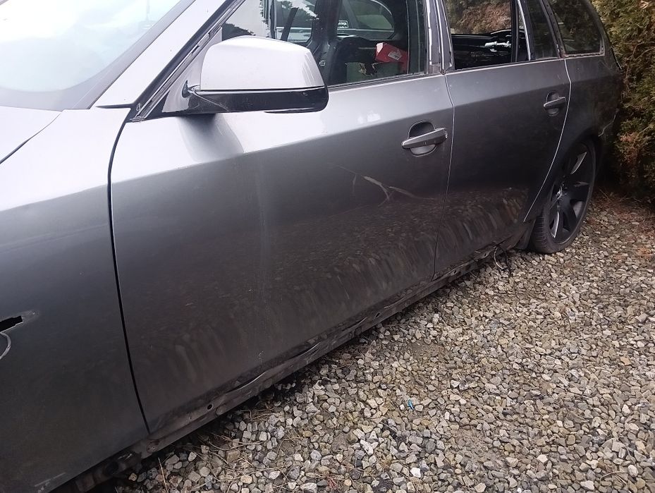 BMW E60 E61 DRZWI PRawa lewa PRZOD TYL prawe lewe A52/7 spacegrau