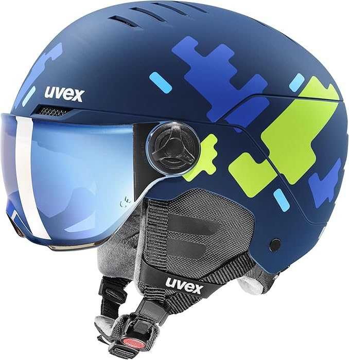 Kask narciarski Uvex dziecięcy Rocket Jr Visor 8005 54-58 cm