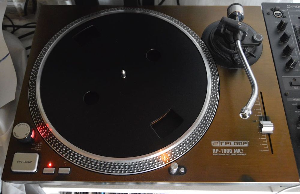 Gramofon Reloop RP 1000 mk3 , Igła, slipmata