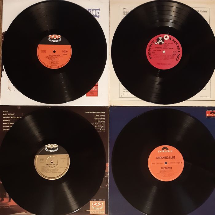Оригинальные пластинки Shocking Blue