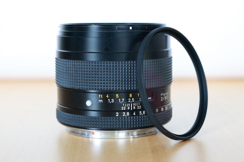 Contax Carl Zeiss Planar T 80mm F2