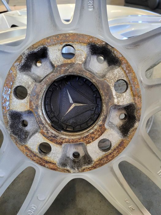 Felgi aluminiowe r 17 Mercedes 5x 112 komplet