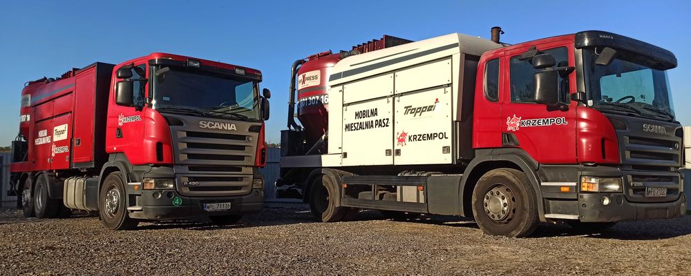 MOBILNA MIESZALNIA PASZ. Usługowe mieszanie pasz, śrutownik gniotownik