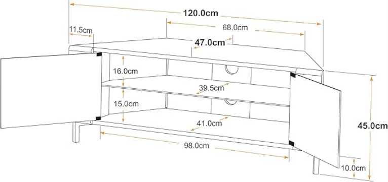 MDA Designs CORVUS komoda rtv biała współczesna szafka drzwi szklane