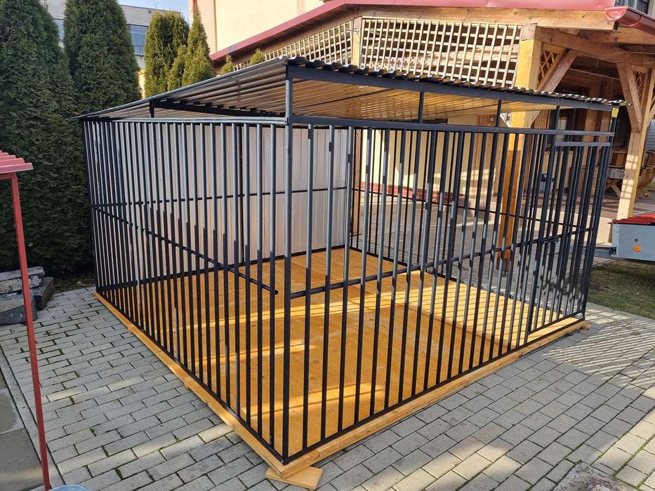 Kojec dla Psa 4x3 - ściany drewniane Impregnowane | KOJCE | - ESSTAL