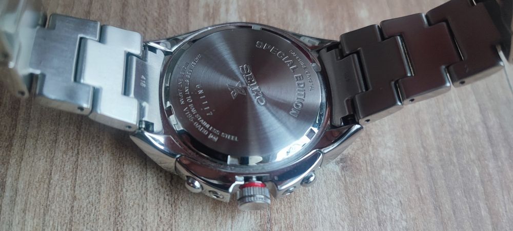 Zegarek Seiko SSC549M X World Time Special Edition Solar