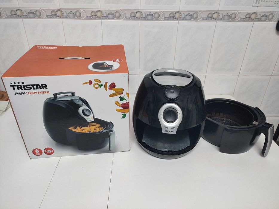 Airfryer 1500W - temperatura e tempo regulável