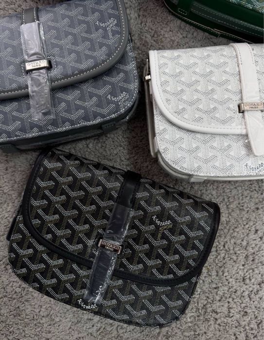 Стильна чоловіча сумка Goyard/Барсетка Goyard/Месенджер гоярд
