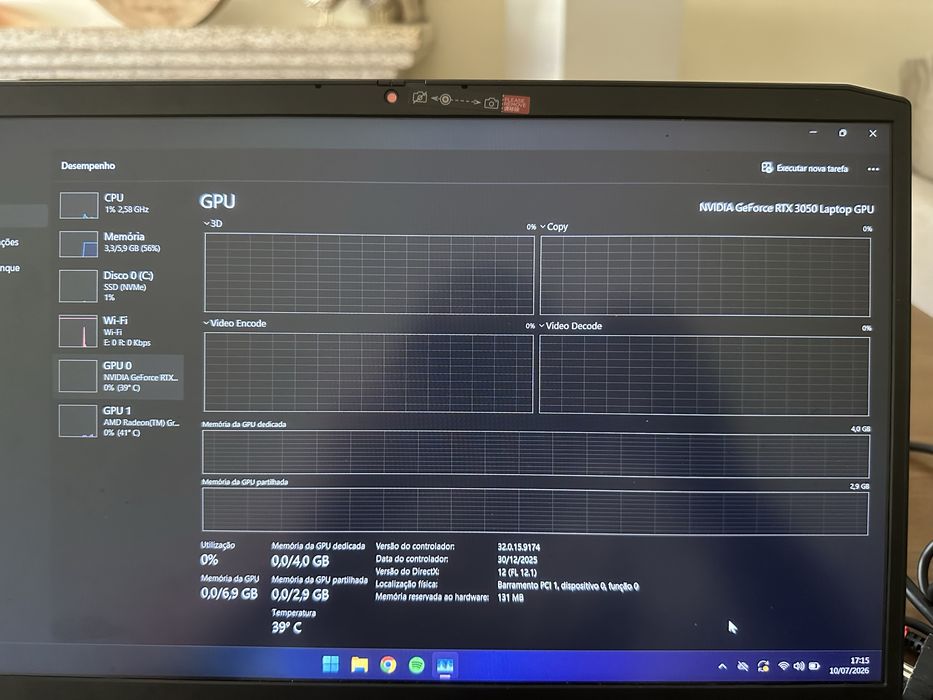 Portatil Lenovo | Ryzen 5600H | RTX 3050