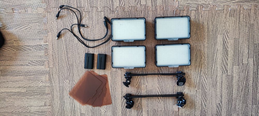 Kit de Iluminação portátil para Vídeo / Fotografia