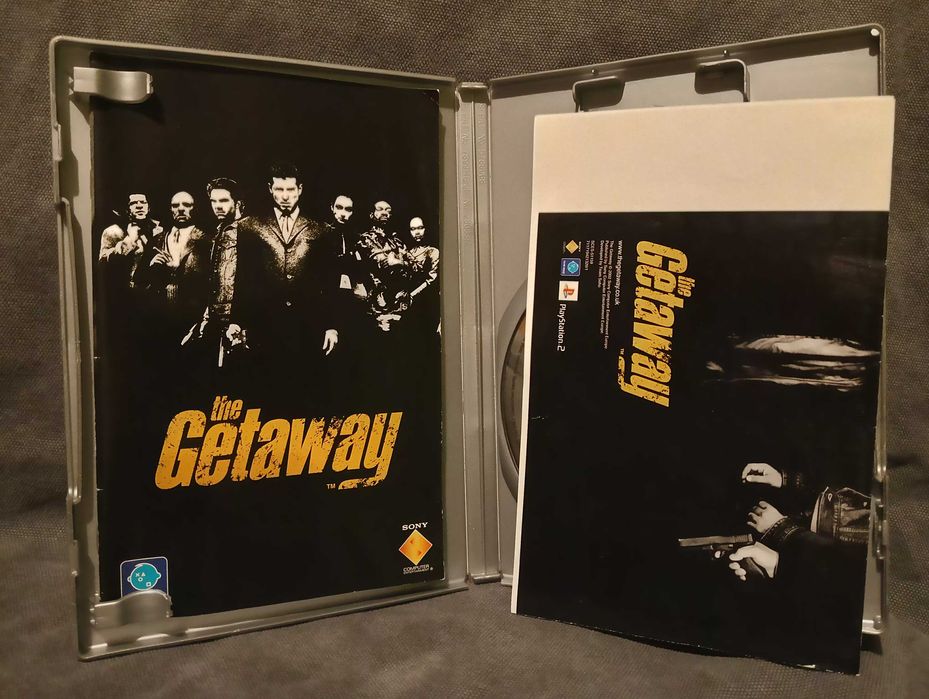 PS2 The Getaway + mapa  PL