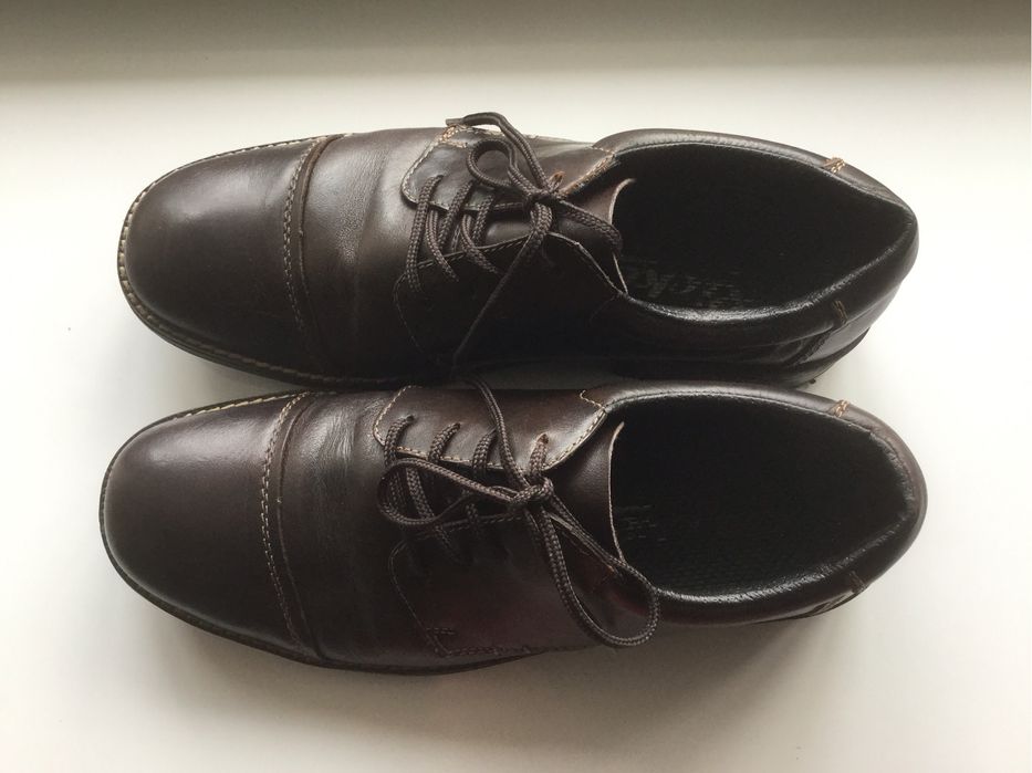 Кожаные туфли Rieker 41 р.