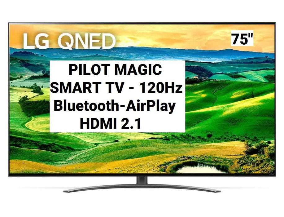 Telewizor QNED LG 75QNED813QA 4K UHD 120Hz Smart TV Pilot Magic
