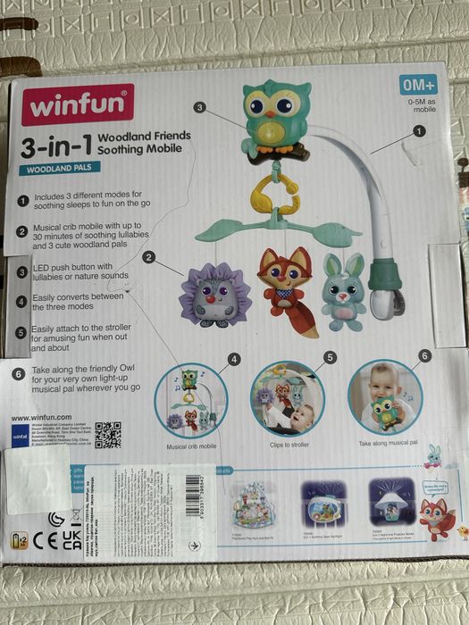 Мобіль Winfun 3в1