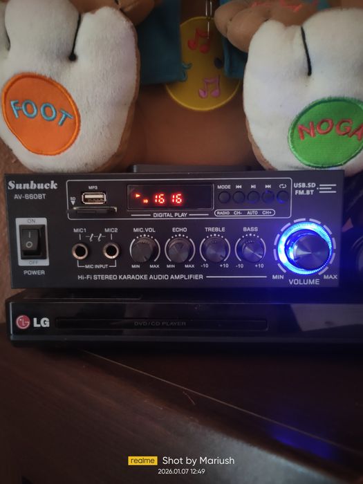 Amplituner bluetooth Sunbuck