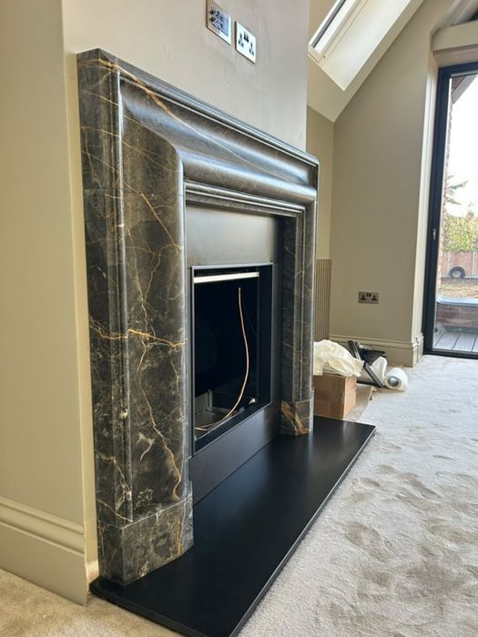 Lareira Marmore Noir Saint Laurent