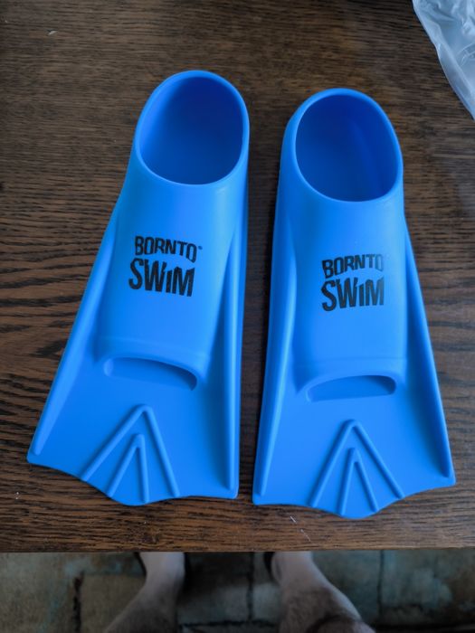 Silikonowe płetwy dziecięce