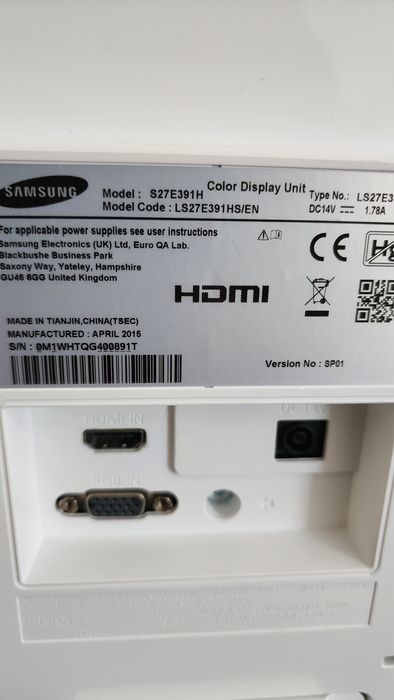 Монитор Samsung 27" full hd