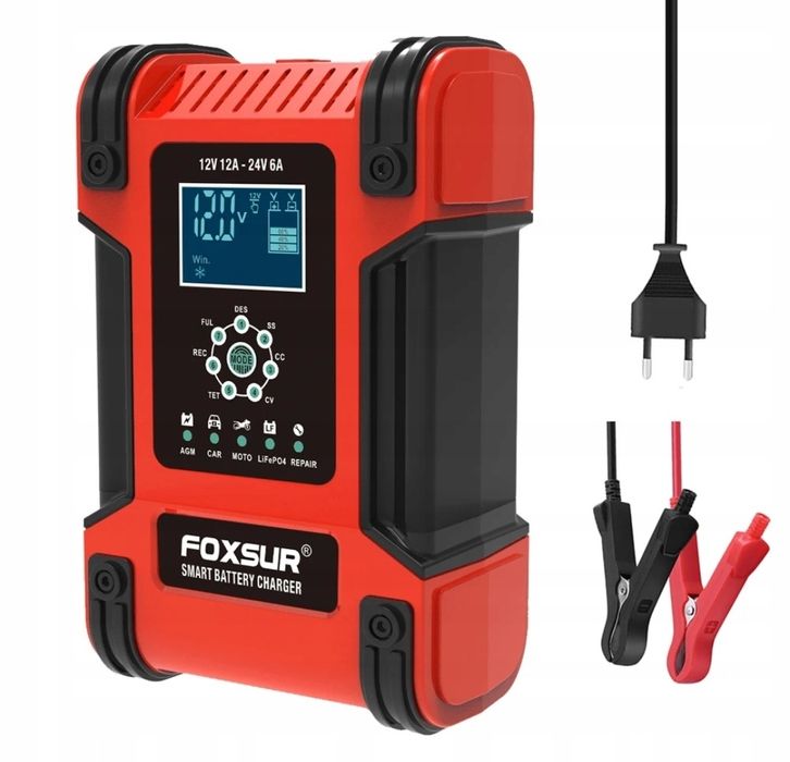 Prostownik z odsiarczaniem akumlatorow