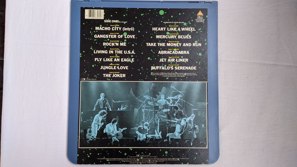 CED VideoDisc Видеовинил Steve Miller Band Live! 1983: 1 800 грн