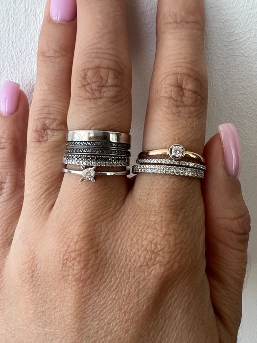 Золотые кольца с бриллиантами на любой вкус 585 проба