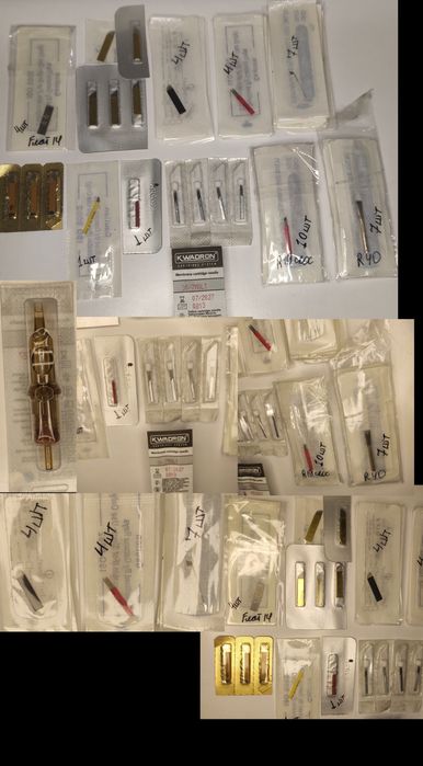 Иглы для микроблейдинга , татуировок, макияжа