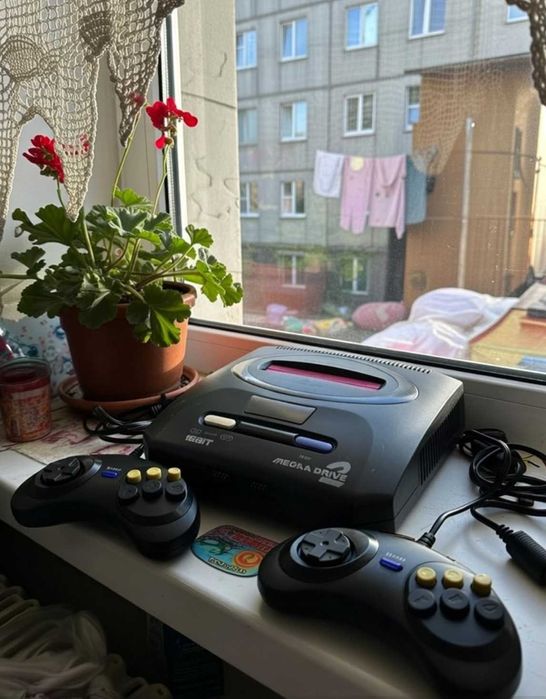 Приставка Sega два джойстика привіт з дитинства
