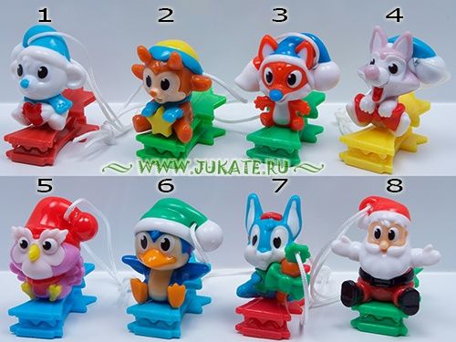 Коллекция Kinder Surprise Милая банда прищепок (2017)