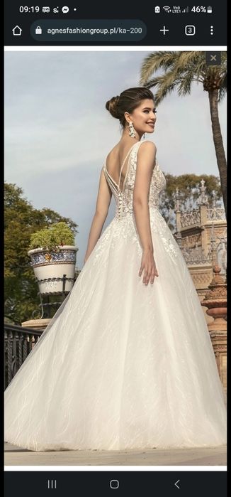 Suknia slubna agnes ivory
