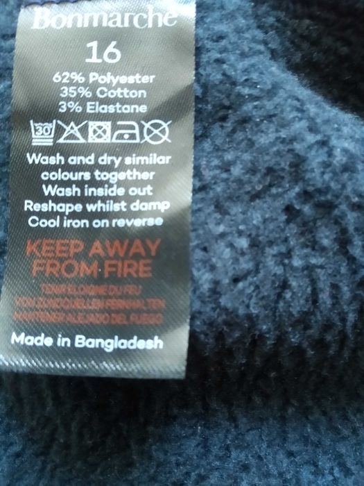 cieple spodnie dresowe/leginsy Bonmarche 16