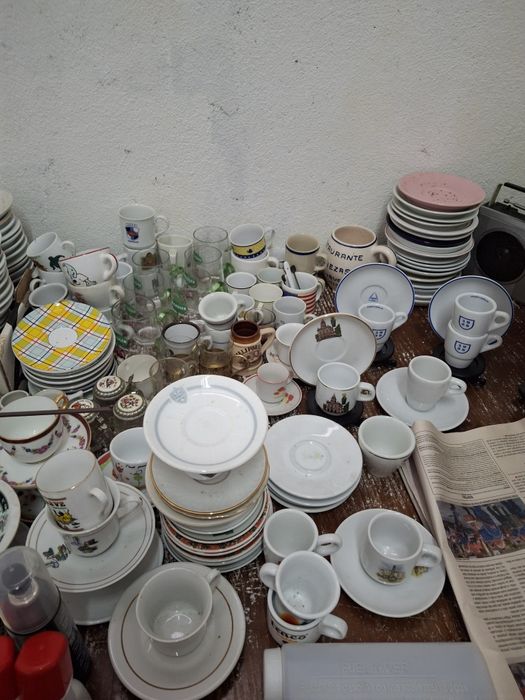 Chávenas de café várias marcas