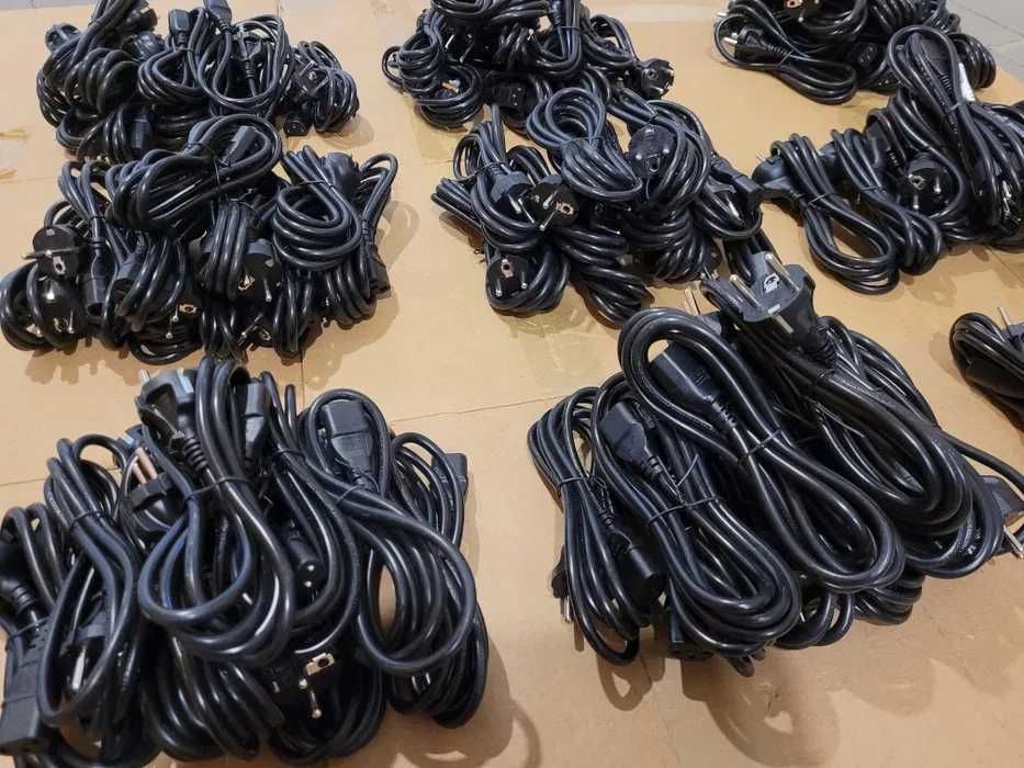 Кабель живлення 220v 16A Новий! Гурт, європа, висока якість