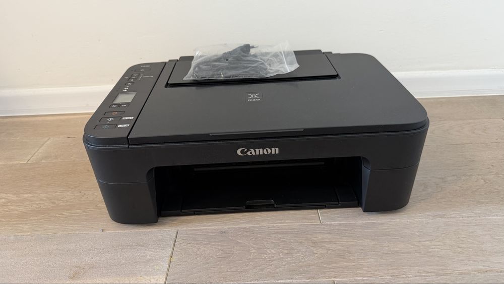 Drukarka Canon PIXMA TS3350 – sprawna, z nowym zasilaczem