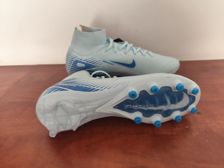 Korki Nike Zoom Mercurial Superfly 10 Elite AG-Pro - Błękitny