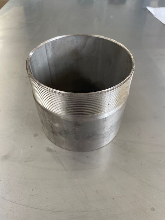 Ponta roscada inox 4”