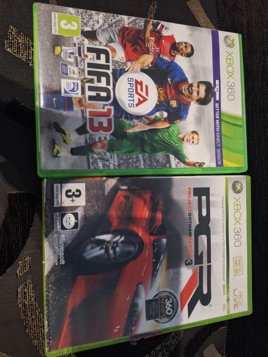 2 gdy na xboxa 360 Fifa 13 i PGR PROJECt