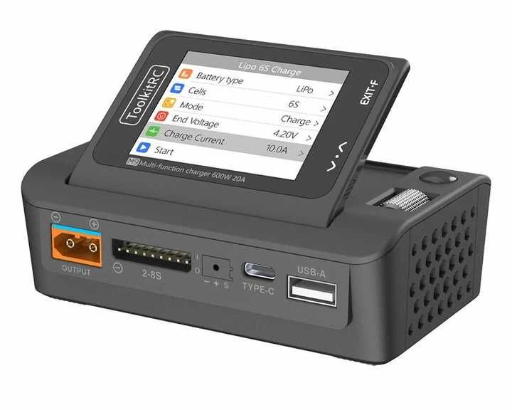 Зарядний пристрій ToolkitRC M9 600W 20A 1-8S