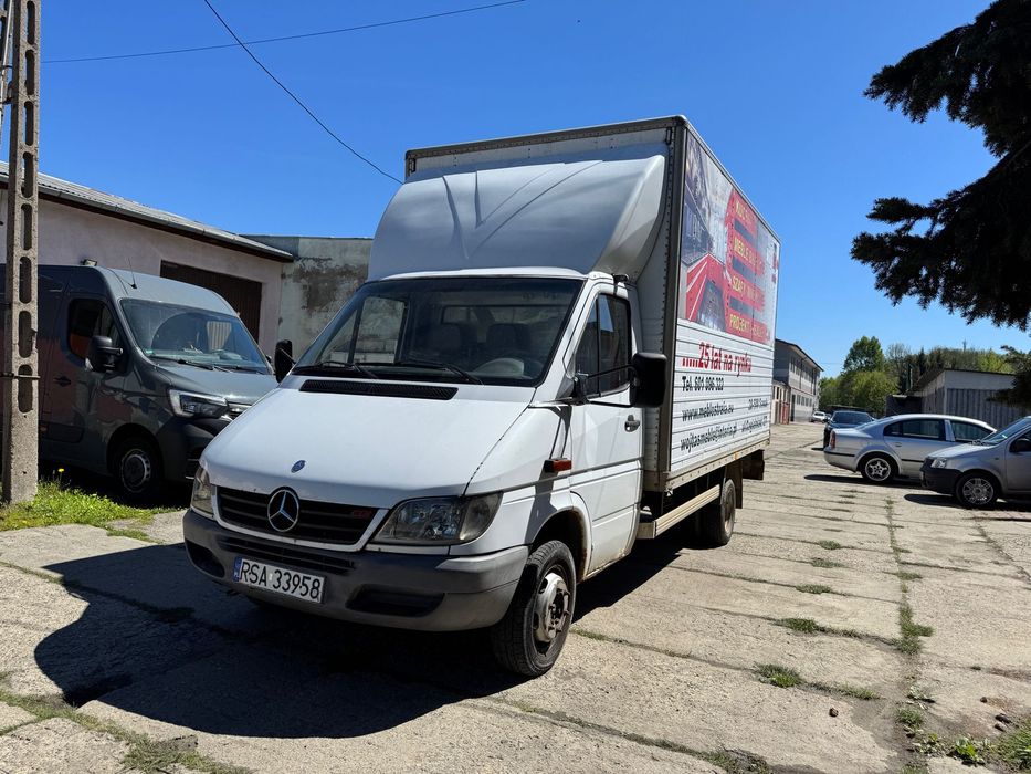 Mercedes-Benz Sprinter  Mercedes Sprinter 314 CDI - kontener, koła bliźniacze
