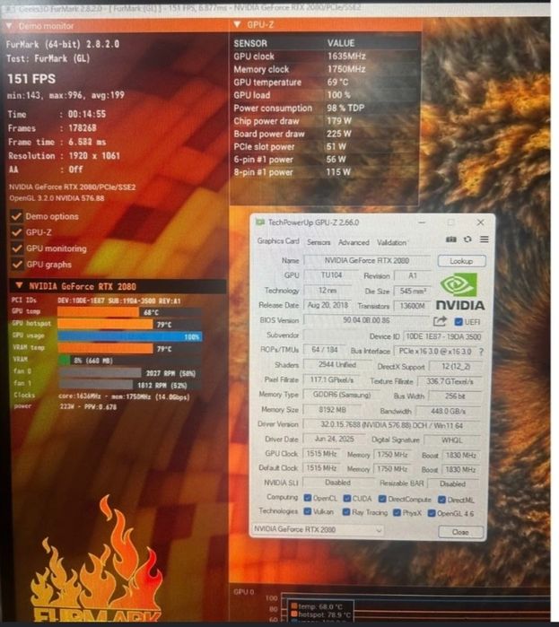 Відеокарта MSi AERO RTX 2080 8-GB GDDR-6 Магазин Compic