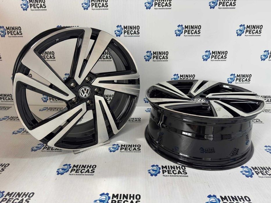 Jantes Look Vw 19 (5x112) Preto e polido