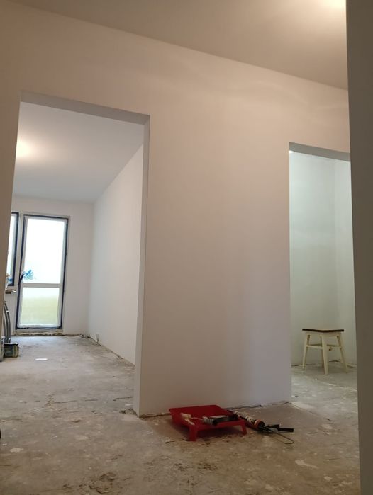 Gładzie gipsowe malowanie remonty malowanie natryskowe zabud