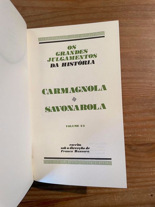Savonarola - Os Grandes Julgamentos da História (portes grátis)