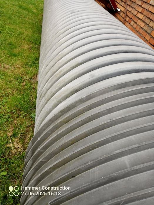 Przepust drogowy,rura karbowana fi 1000