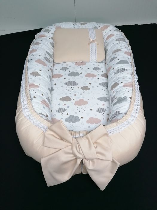 Conjunto ninho+ almofada de amamentação