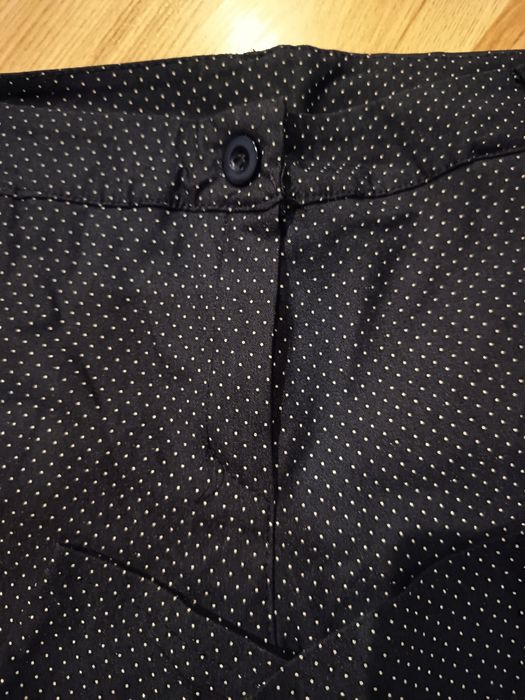 Eleganckie spodnie w kropki