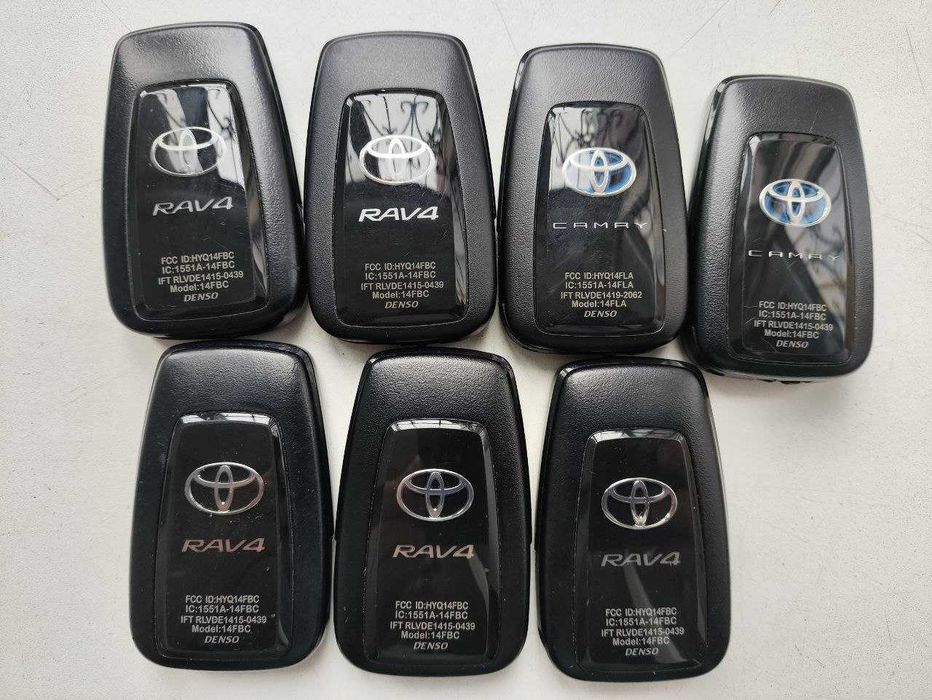 Оригинальные смарт ключи Toyota Lexus Subaru Volkswagen Alfa Romeo Suzuki Volvo Nissan Ford BMW Audi