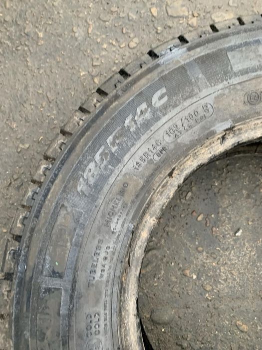 Шину 185/R14C Michelin літо  2022 рік 6,5/8 мм 185 14С