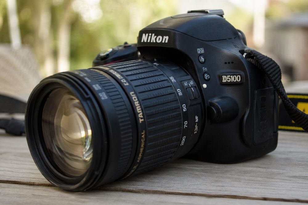 Nikon d5100 + tamron 18-200